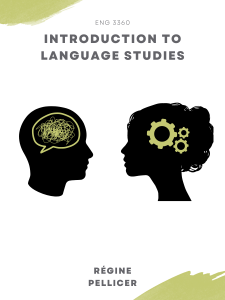 ENG 3360 - Introduction to Language Studies book cover